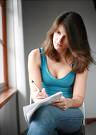 Woman Writing